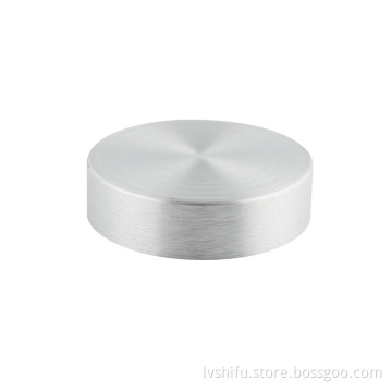 Anodized Aluminum Cream Cover Texture